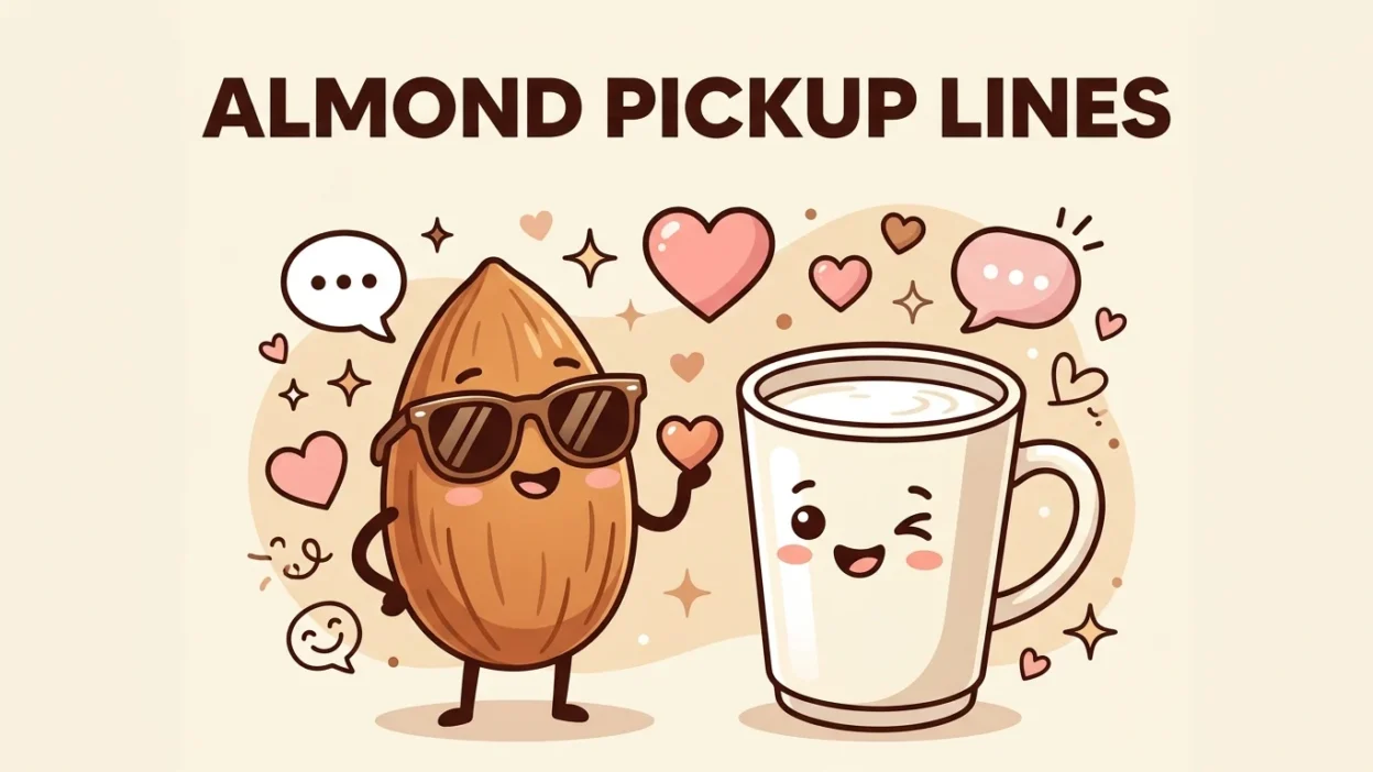 Almond Pickup Lines