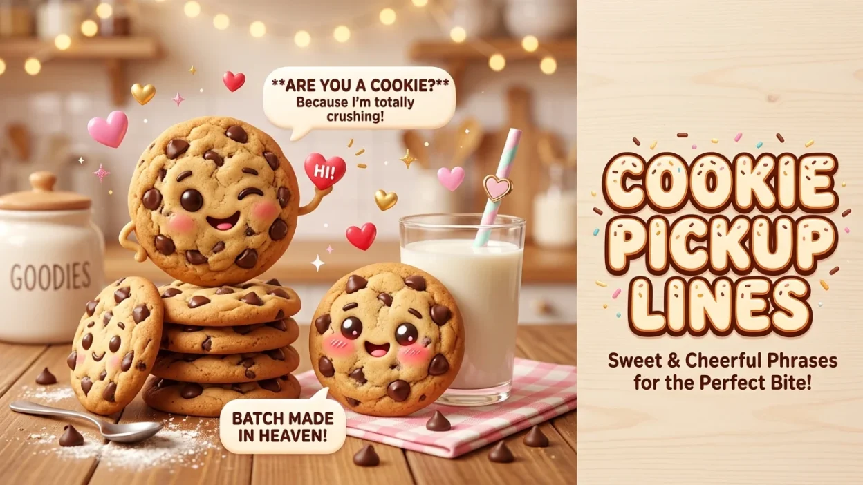 Cookie Pickup Lines