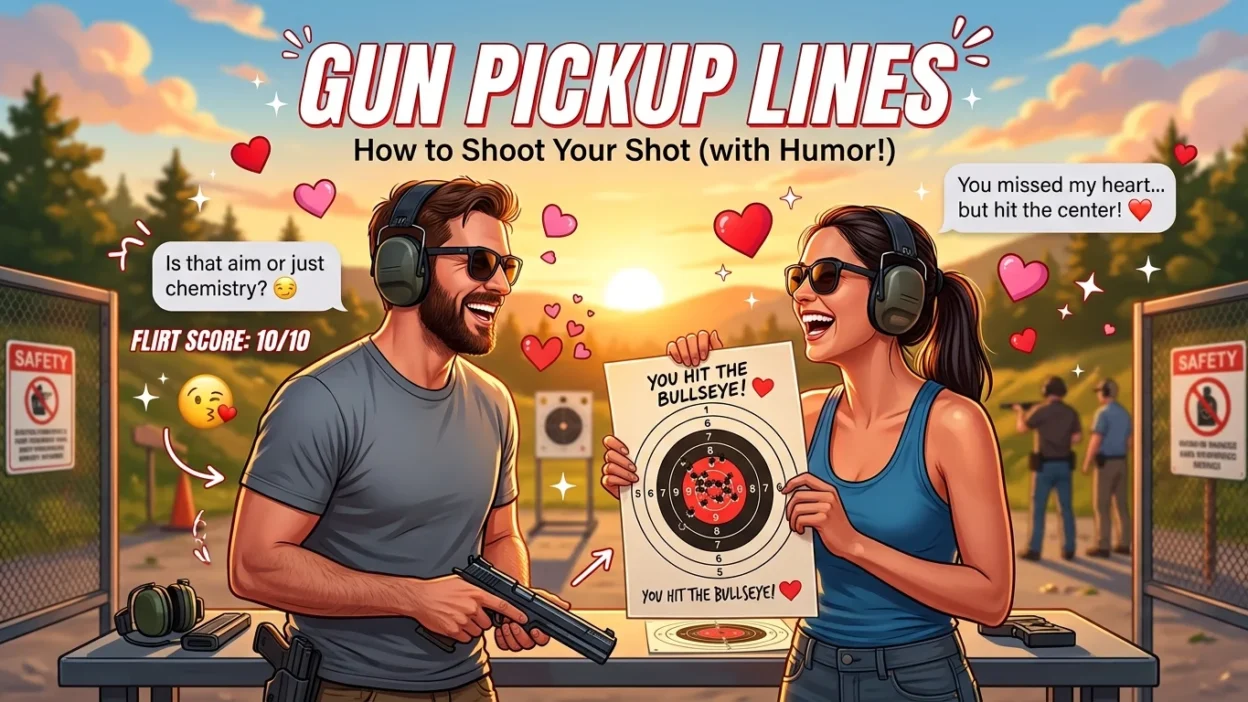 Gun Pickup Lines