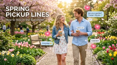 Spring Pickup Lines