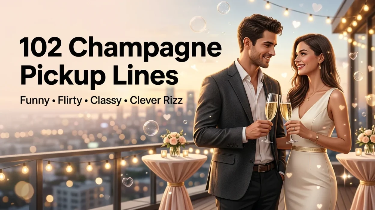 Champagne Pickup Lines