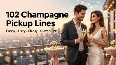 Champagne Pickup Lines