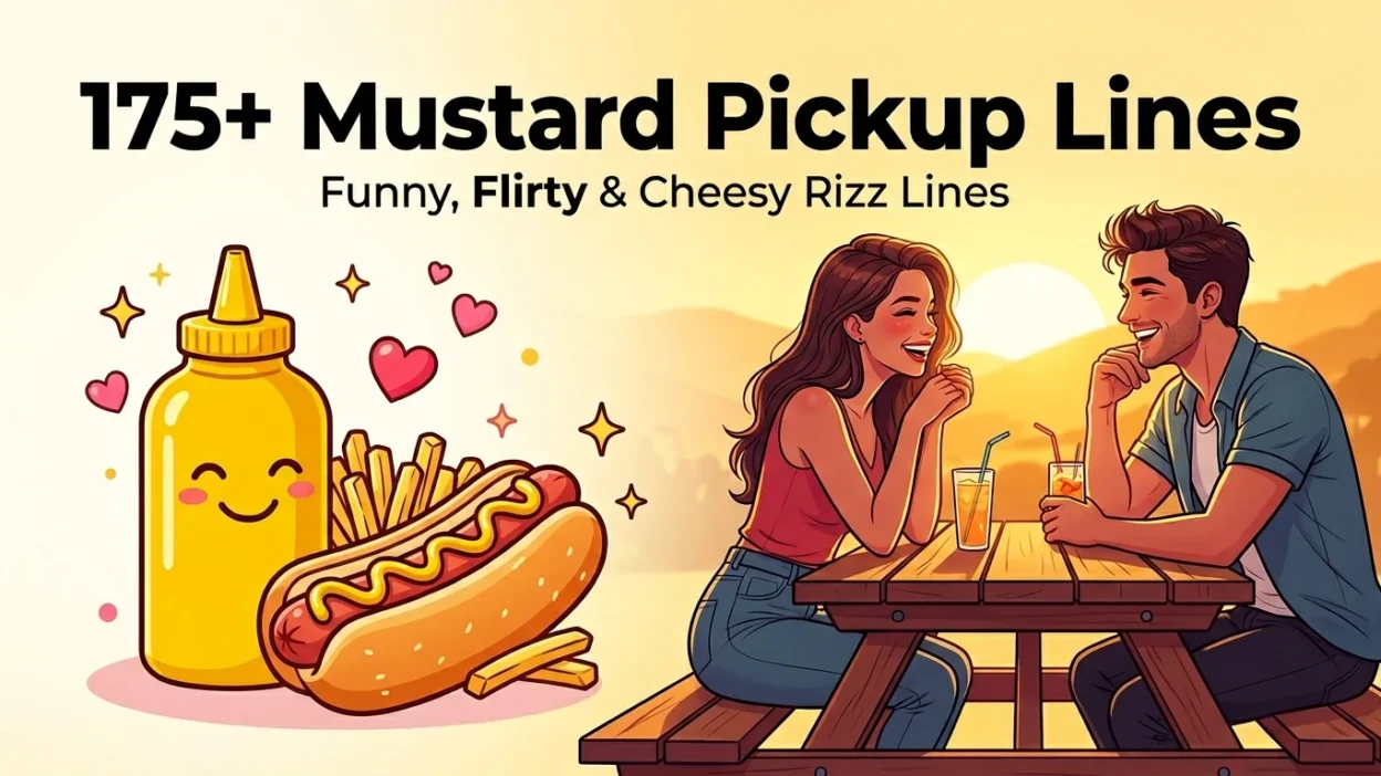 Mustard Pickup Lines