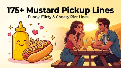 Mustard Pickup Lines