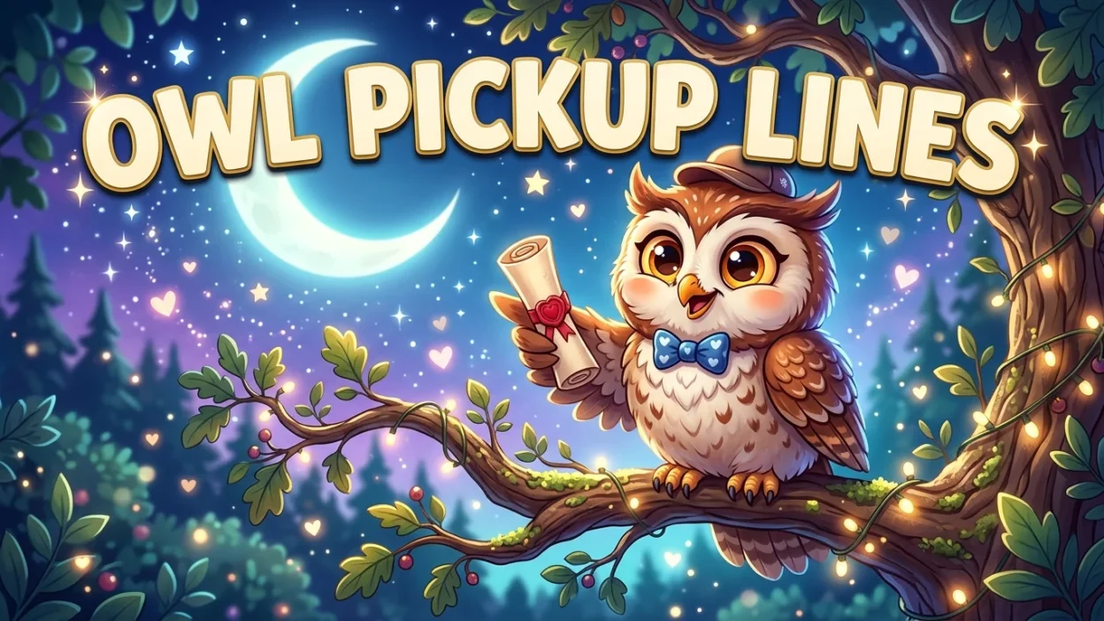 Owl Pickup Lines