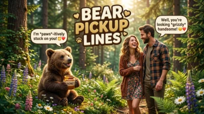 Bear Pickup Lines