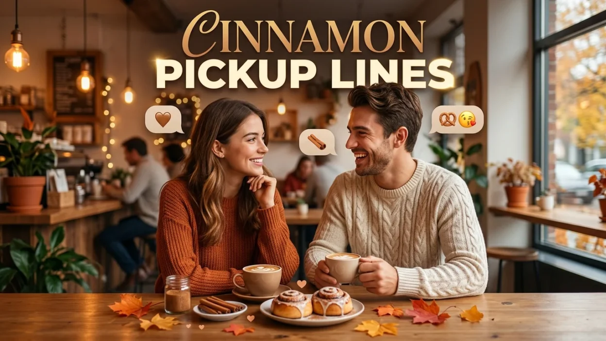 Cinnamon Pickup Lines