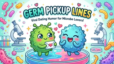 Germ Pickup Lines